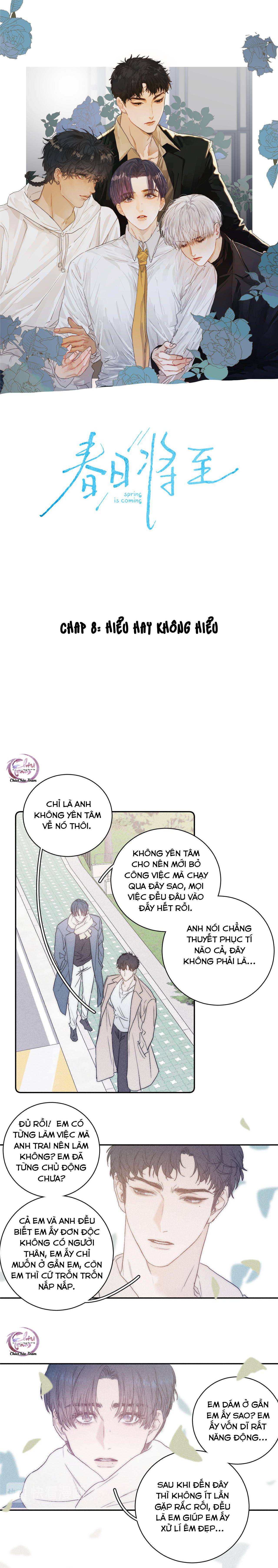Đọc truyện Mùa Xuân Đang Đến - Chapter 8