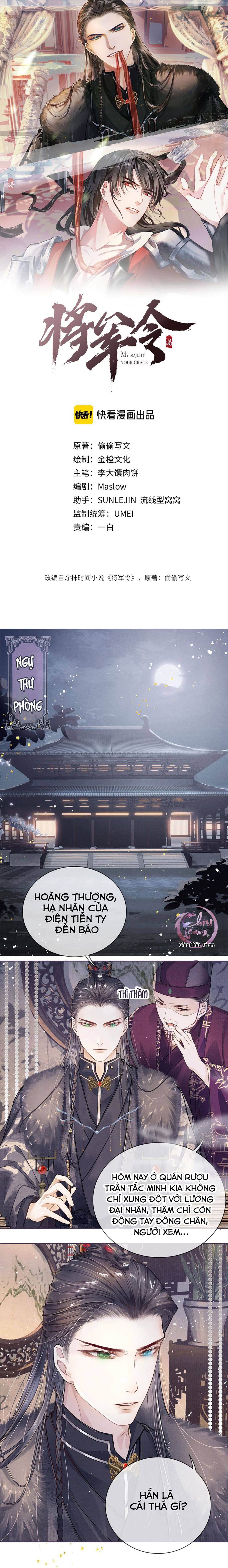 Đọc truyện Tướng Quân Lệnh - Chapter 3