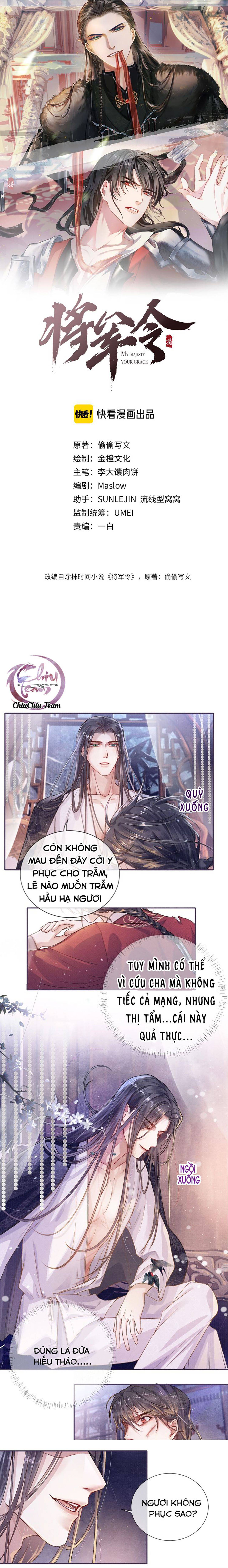 Đọc truyện Tướng Quân Lệnh - Chapter 4