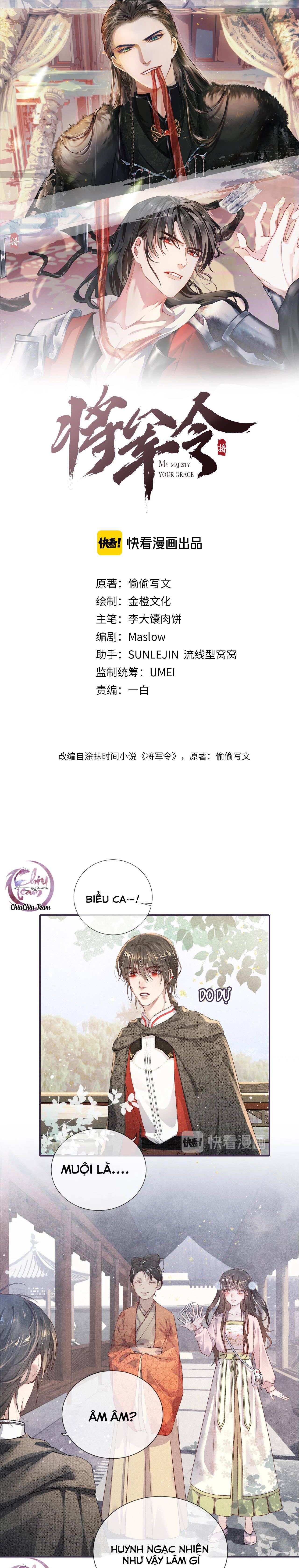 Đọc truyện Tướng Quân Lệnh - Chapter 6