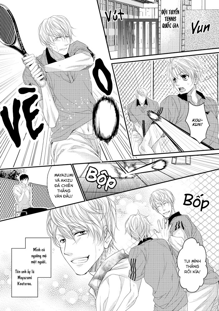 Đọc truyện Cuộc tình tay ba đầy khoái cảm ở câu lạc bộ tennis - Chapter 1