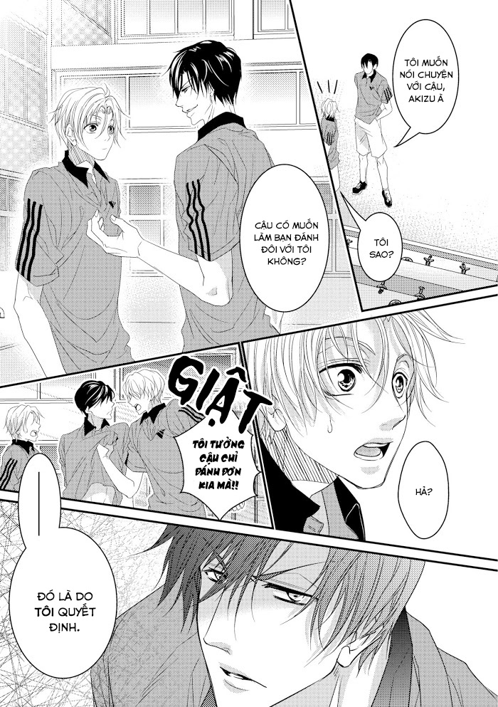 Đọc truyện Cuộc tình tay ba đầy khoái cảm ở câu lạc bộ tennis - Chapter 1