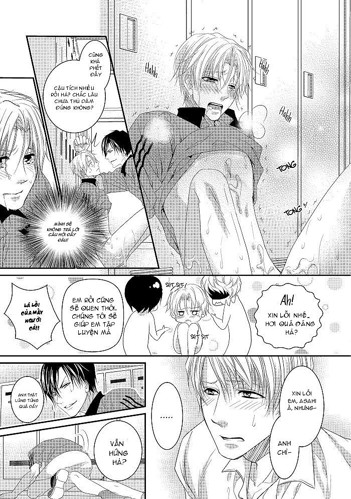 Đọc truyện Cuộc tình tay ba đầy khoái cảm ở câu lạc bộ tennis - Chapter 2