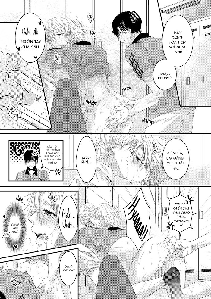 Đọc truyện Cuộc tình tay ba đầy khoái cảm ở câu lạc bộ tennis - Chapter 2