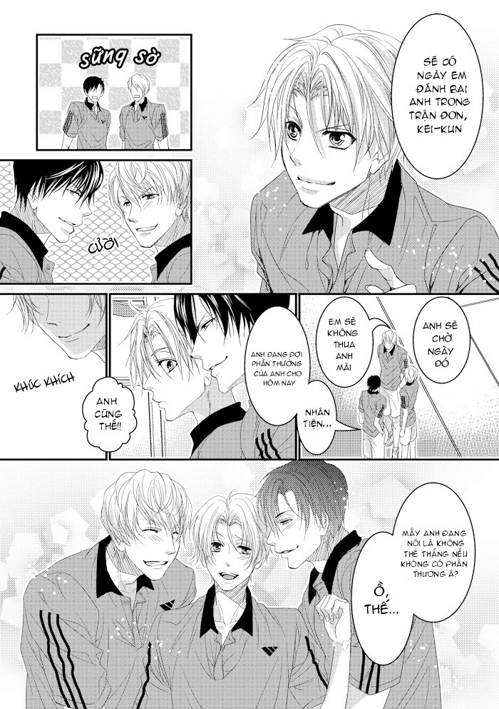 Đọc truyện Cuộc tình tay ba đầy khoái cảm ở câu lạc bộ tennis - Chapter 2