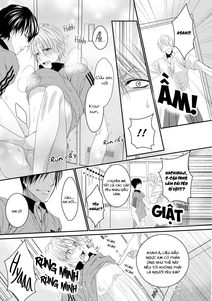 Đọc truyện Cuộc tình tay ba đầy khoái cảm ở câu lạc bộ tennis - Chapter 2