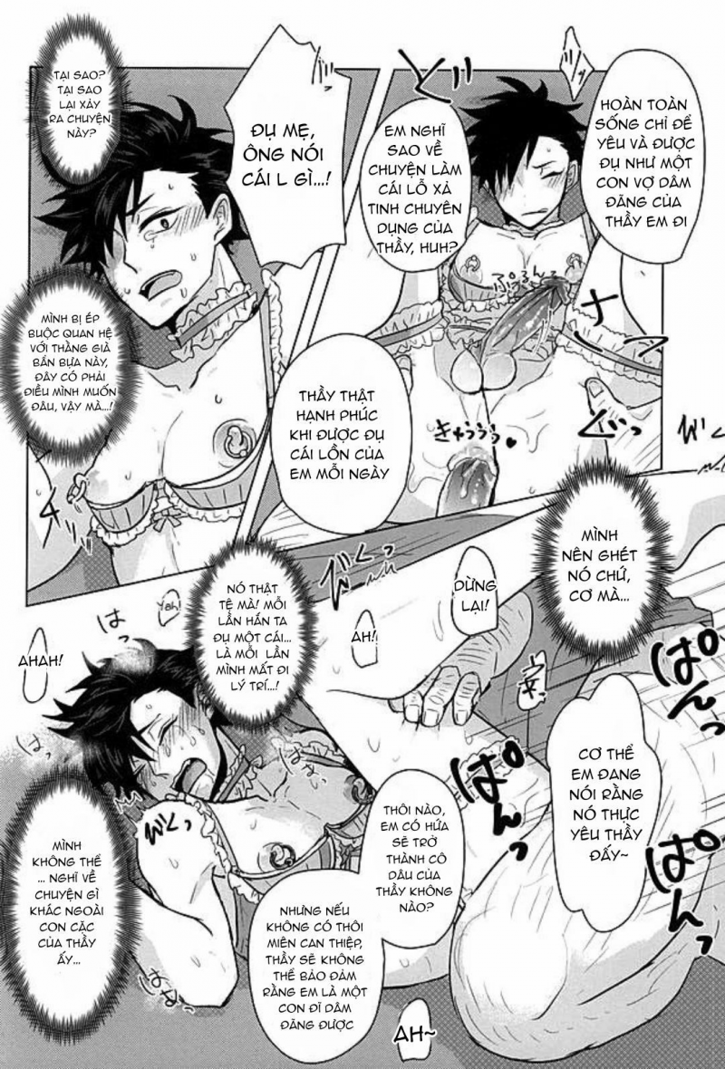 Đọc truyện Buổi Học Phụ Đạo Của Kuro-kun Và Thầy Giáo Tận Tụy!! - Chapter 1