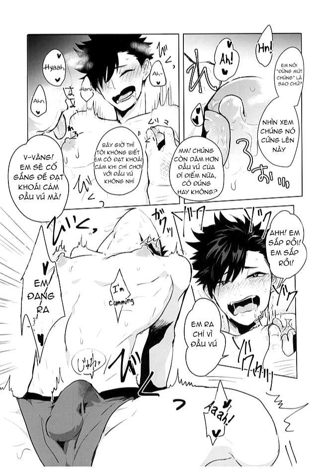 Đọc truyện Buổi Học Phụ Đạo Của Kuro-kun Và Thầy Giáo Tận Tụy!! - Chapter 1