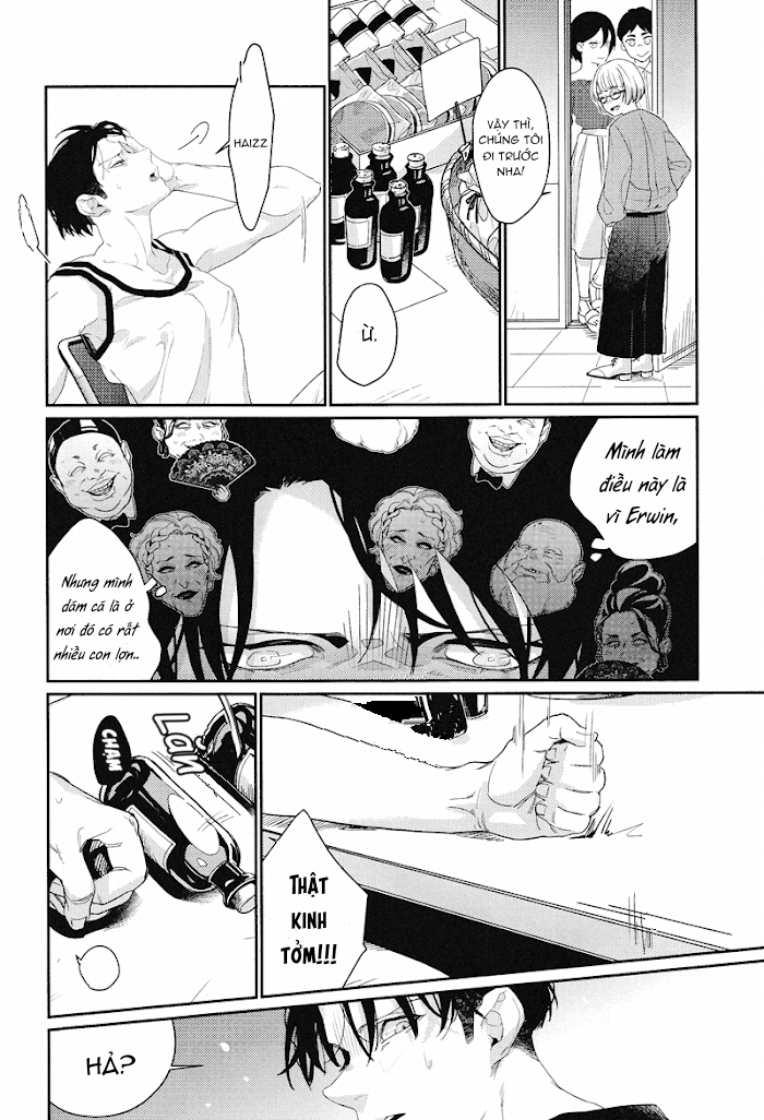 Đọc truyện Buổi Biểu Diễn Sắc Tình Của Chỉ Huy Erwin Và Đồng Chí Levi - Chapter 1