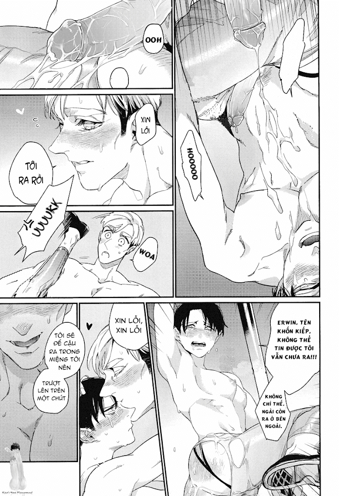 Đọc truyện Buổi Biểu Diễn Sắc Tình Của Chỉ Huy Erwin Và Đồng Chí Levi - Chapter 1