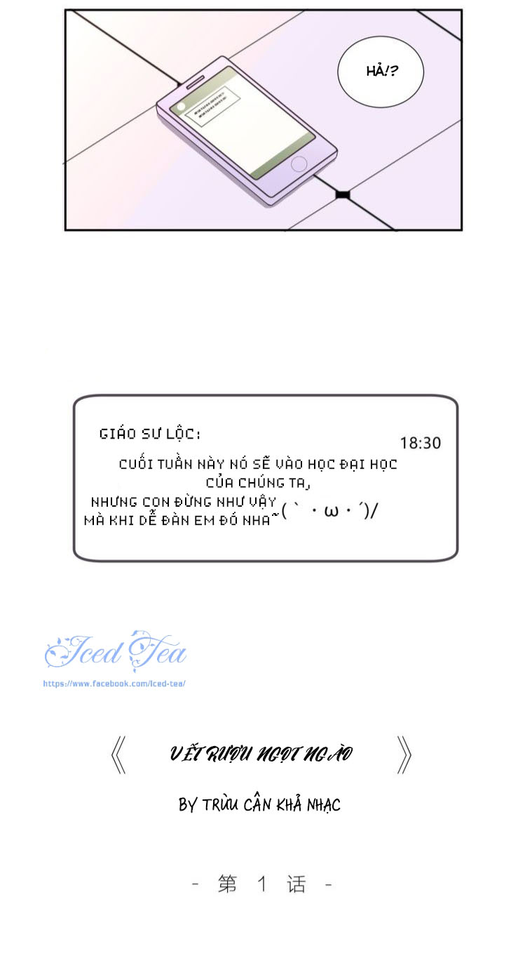 Đọc truyện Vết rượu ngọt ngào - Chapter 1