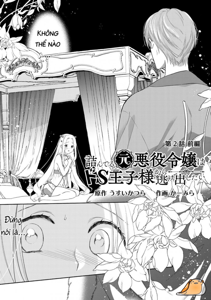 Đọc truyện Tsunderu Moto-Akuyaku Reijou wa Do-S Ouji-sama kara Nigedashitai - Chapter 2