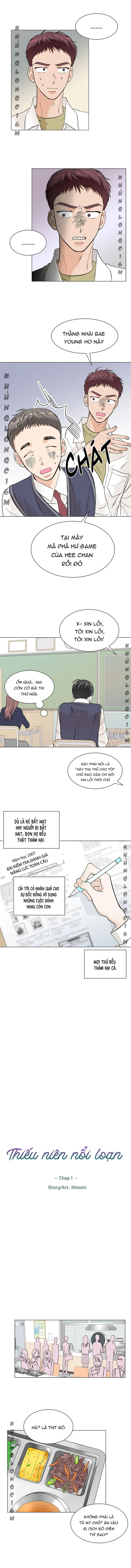 Đọc truyện Thiếu Niên Nổi Loạn - Chapter 1