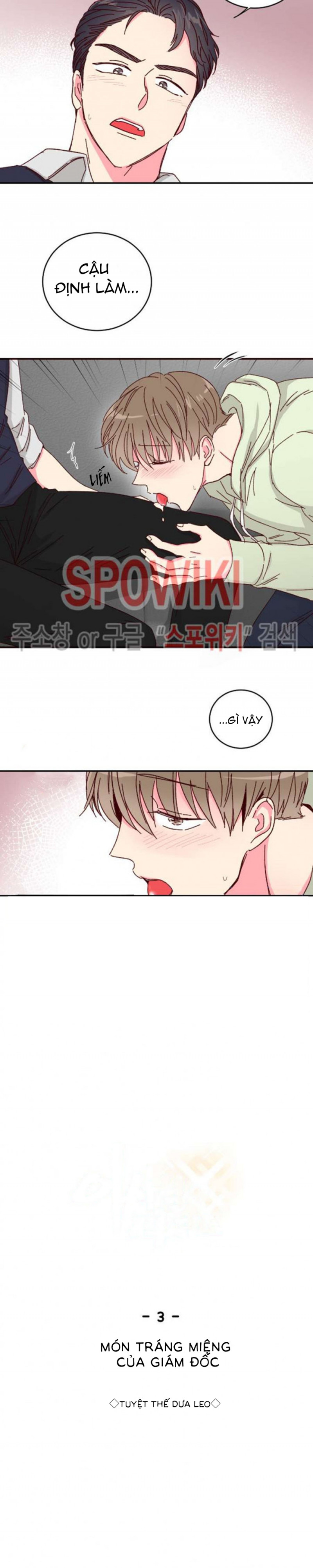 Đọc truyện Món Tráng Miệng Của Ngài Giám Đốc - Chapter 3