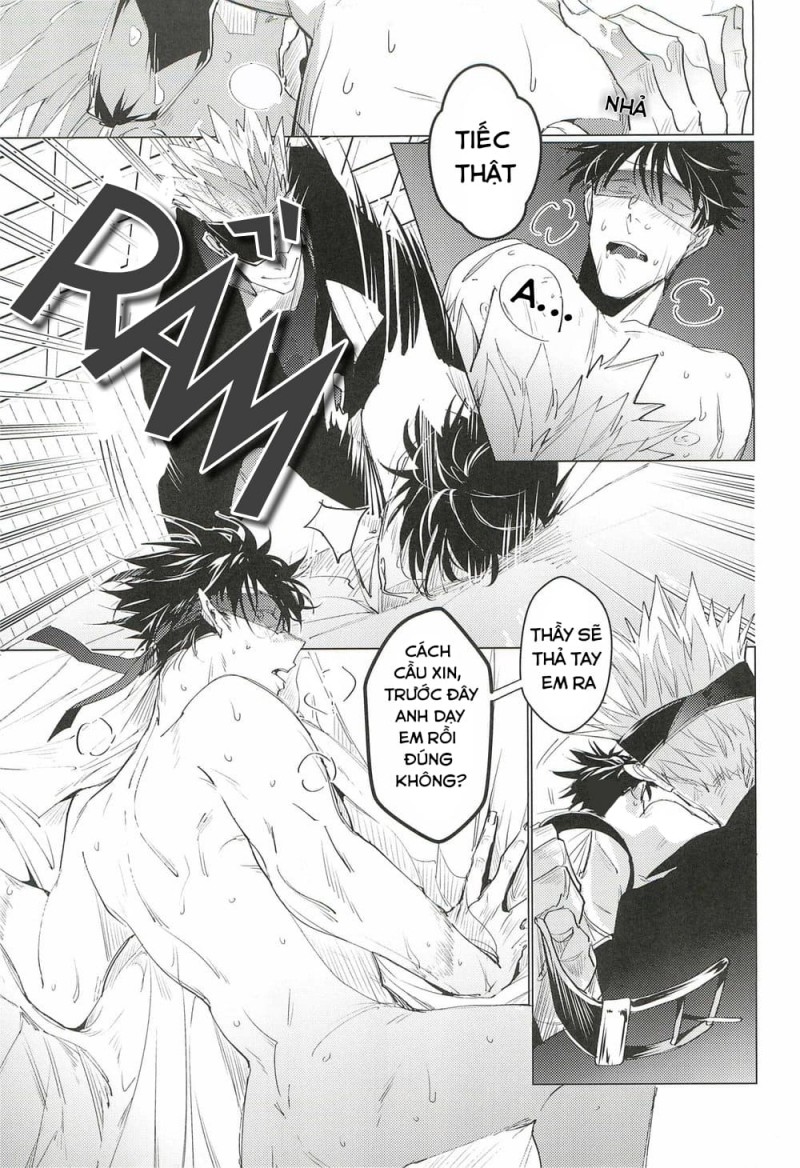 Đọc truyện Gojou-sensei muốn làm chuyện ấy với Fushiguro Megumi - Chapter 0