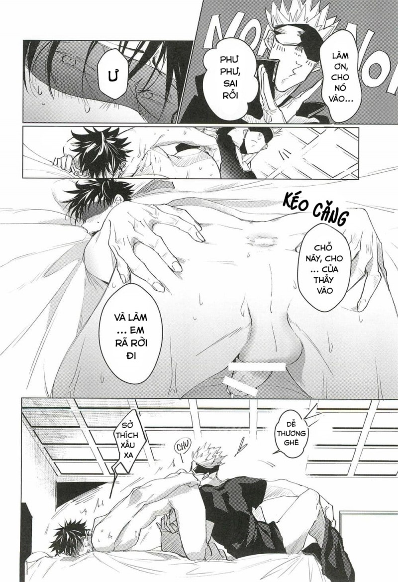 Đọc truyện Gojou-sensei muốn làm chuyện ấy với Fushiguro Megumi - Chapter 0
