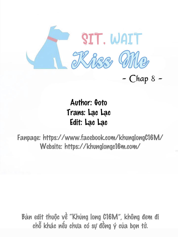 Đọc truyện Sit, Wait, Kiss Me - Chapter 8
