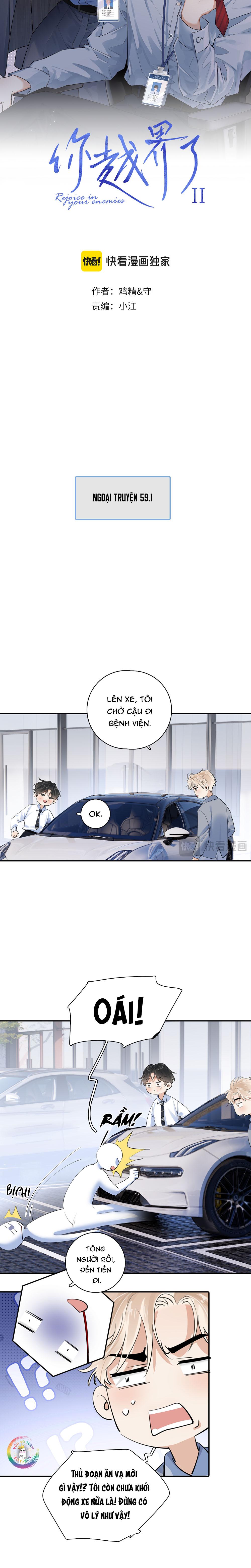 Đọc truyện Cậu Vượt Giới Hạn Rồi - Chapter 59.1