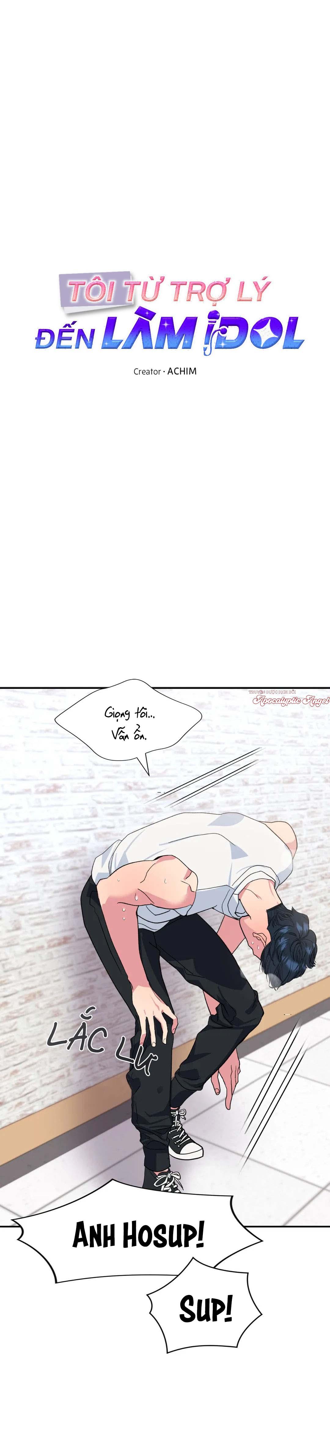 Đọc truyện Tôi Từ Trợ Lý Đến Làm Idol - Chapter 10